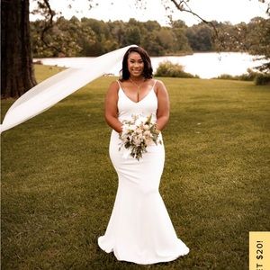 Lulu’s Infinite Glory White Maxi Dress